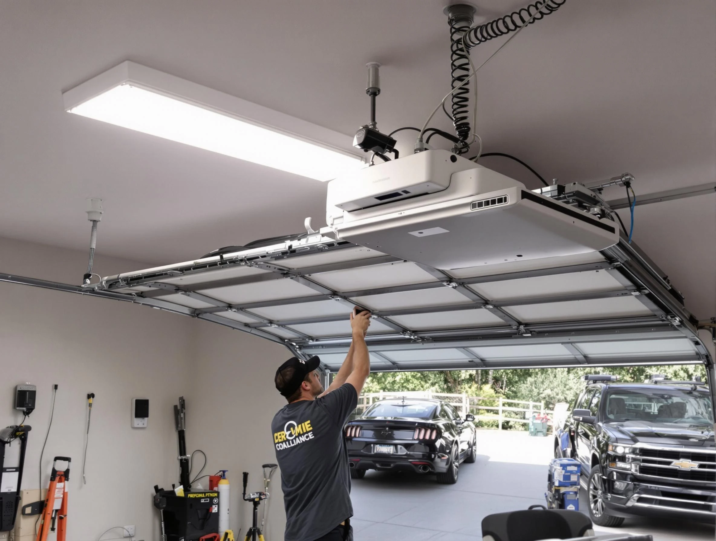Garage Door Opener Installation in Center Point